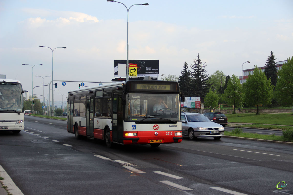 Прага. Renault Agora S/Karosa Citybus 12M AKA 03-52