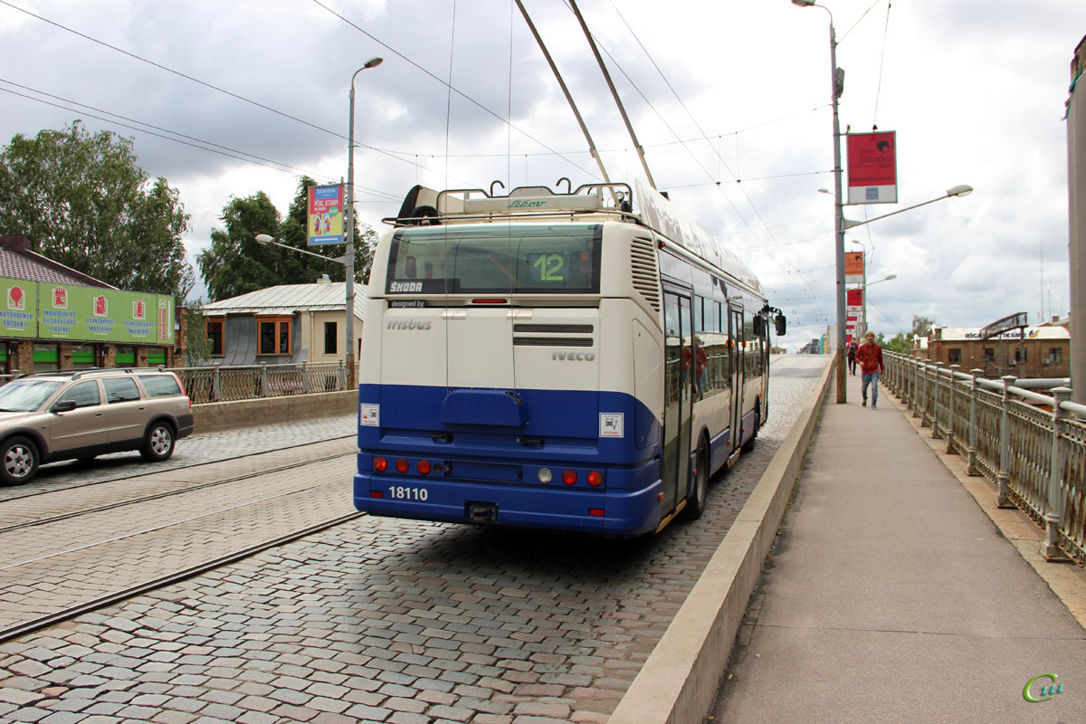 Рига. Škoda 24Tr Irisbus Citelis №18110