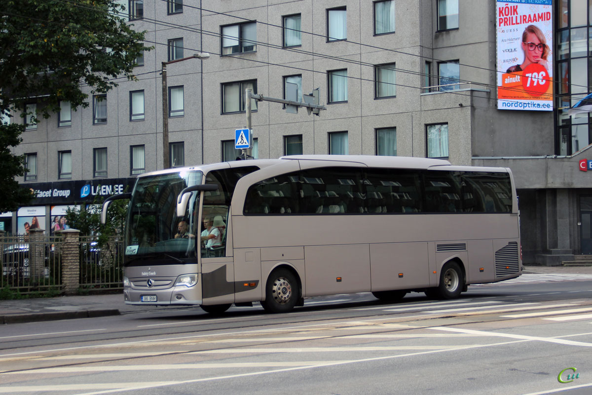 Таллин. Mercedes-Benz O580 Travego 386 BNM