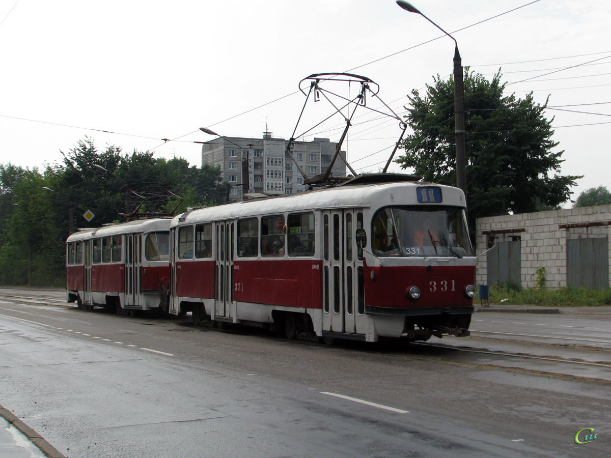 Тверь. Tatra T3SU №331, Tatra T3SU №332