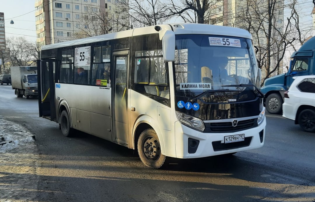Владивосток. ПАЗ-320415-04 Vector Next к129вн