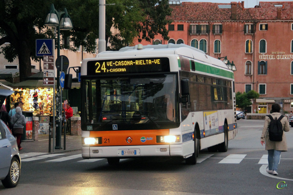 Венеция. Irisbus CityClass CNG CY 335ER
