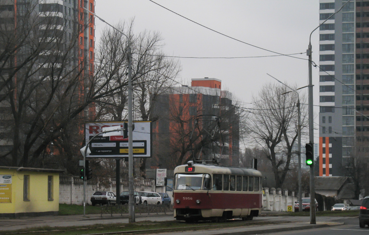 Киев. Tatra T3SU №5956