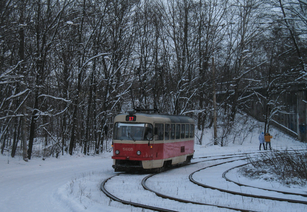 Киев. Tatra T3SU №5605
