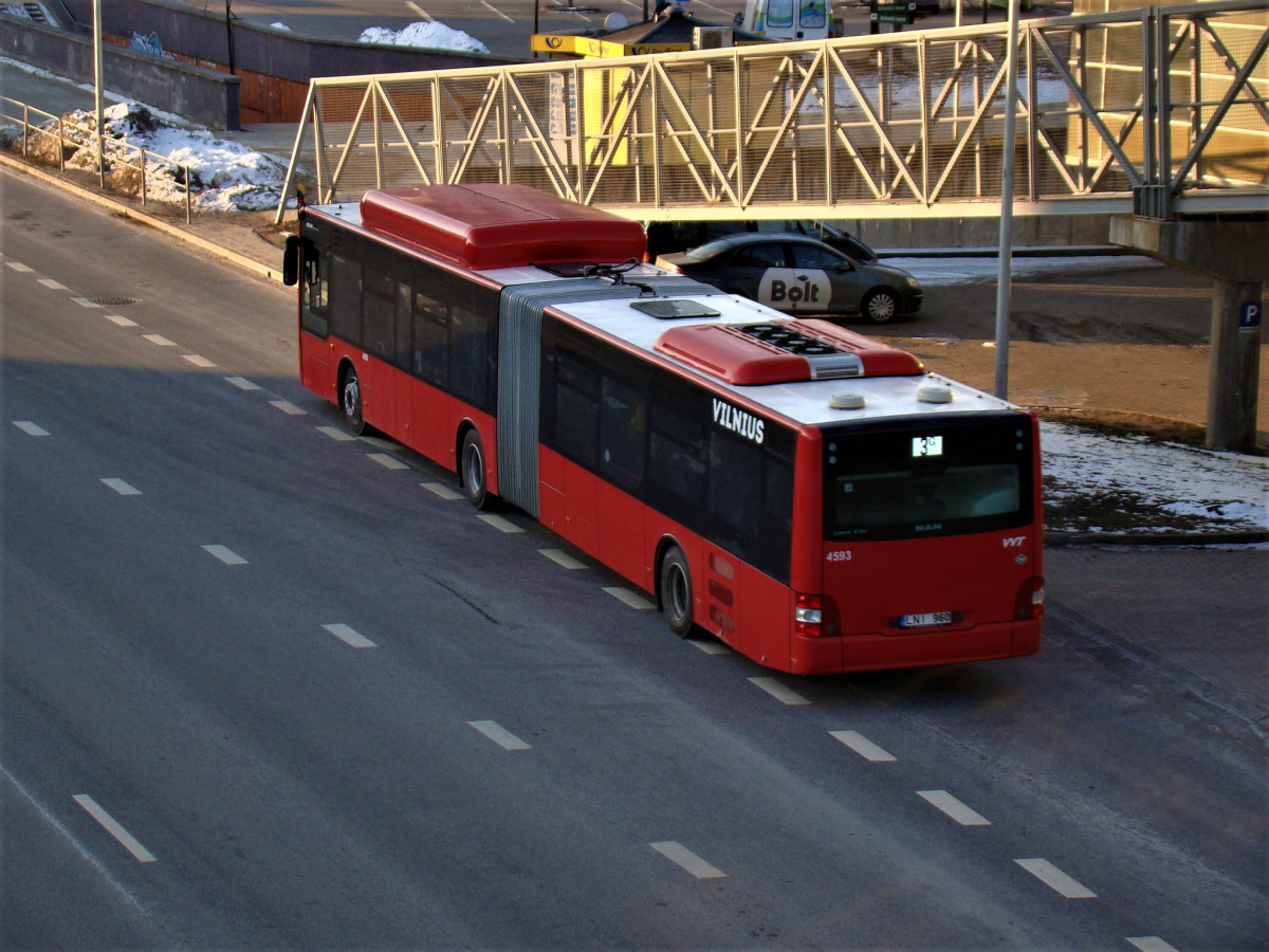 Вильнюс. MAN A23 Lion's City NG313 CNG LNI 960