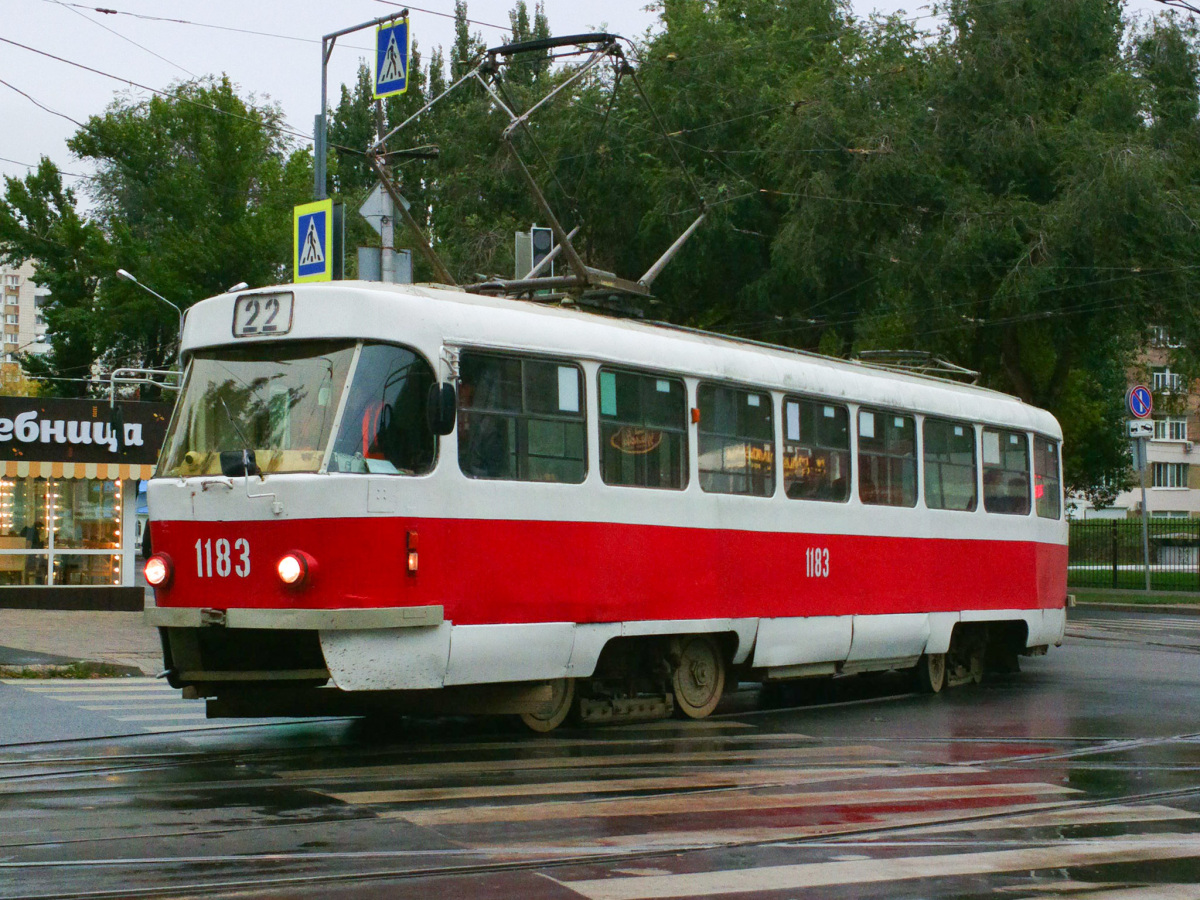 Самара. Tatra T3SU №1183