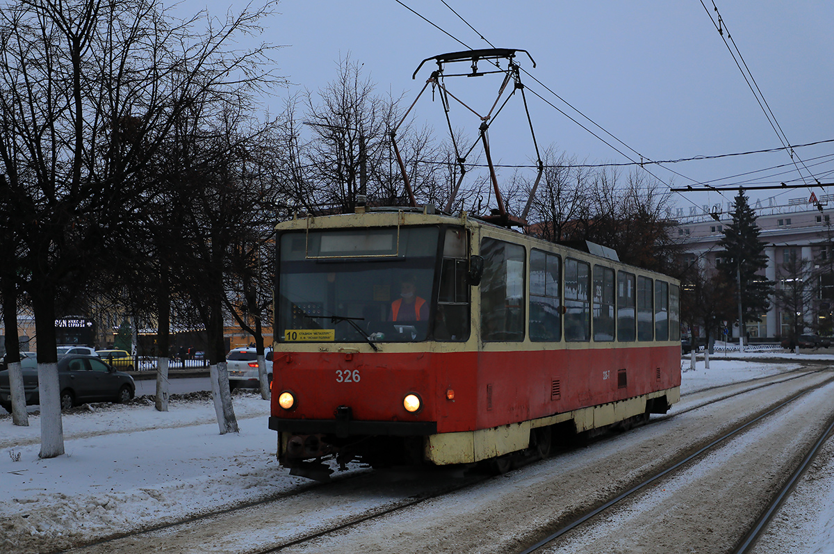 Тула. Tatra T6B5 (Tatra T3M) №326