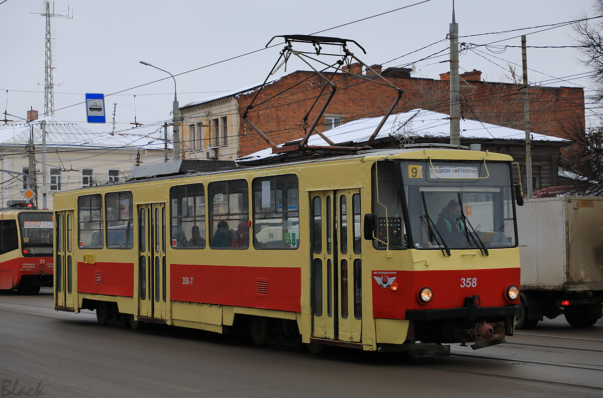 Тула. Tatra T6B5 (Tatra T3M) №358