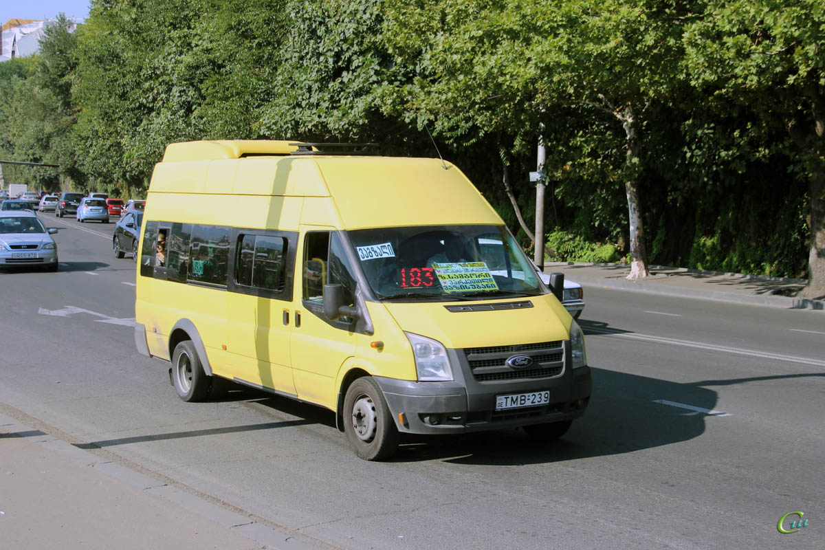Тбилиси. Avestark (Ford Transit) TMB-239