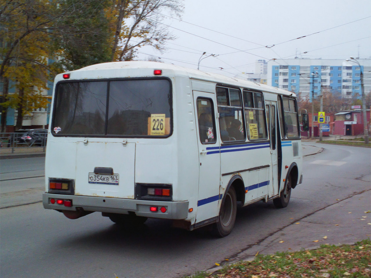 Самара. ПАЗ-32053 о354кв