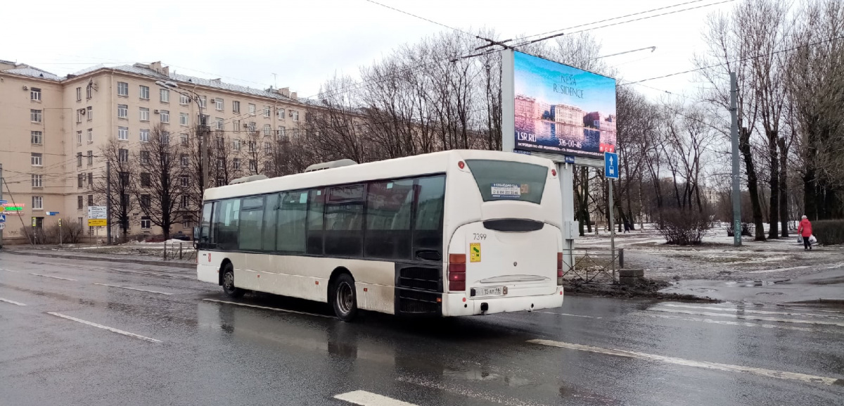 Санкт-Петербург. Scania OmniLink CL94UB в415ау