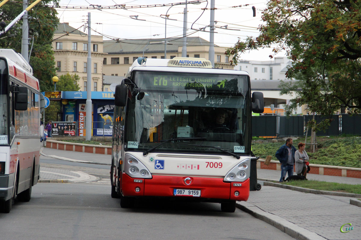 Брно. Irisbus Citelis 12M CNG 9B7 9159