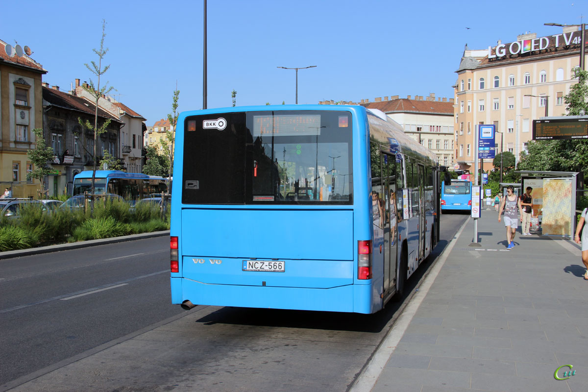 Будапешт. Volvo 7000 NCZ-566