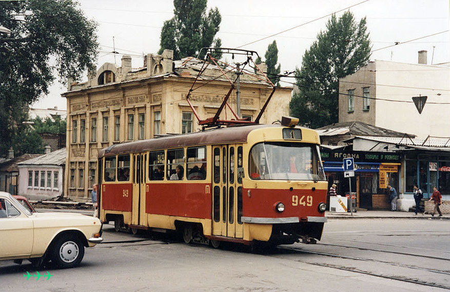 Донецк. Tatra T3SU №949