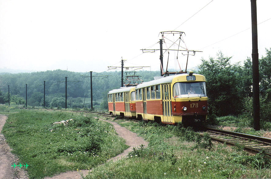 Донецк. Tatra T3SU №178, Tatra T3SU №180