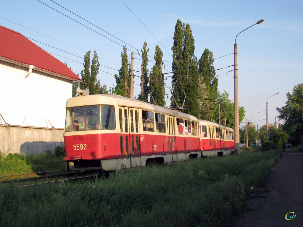 Киев. Tatra T3SU №5620, Tatra T3SU №5592