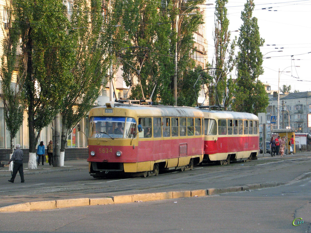 Киев. Tatra T3SU №5634, Tatra T3SU №5661