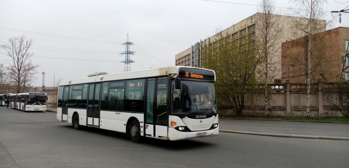Санкт-Петербург. Scania OmniLink CL94UB х985ет