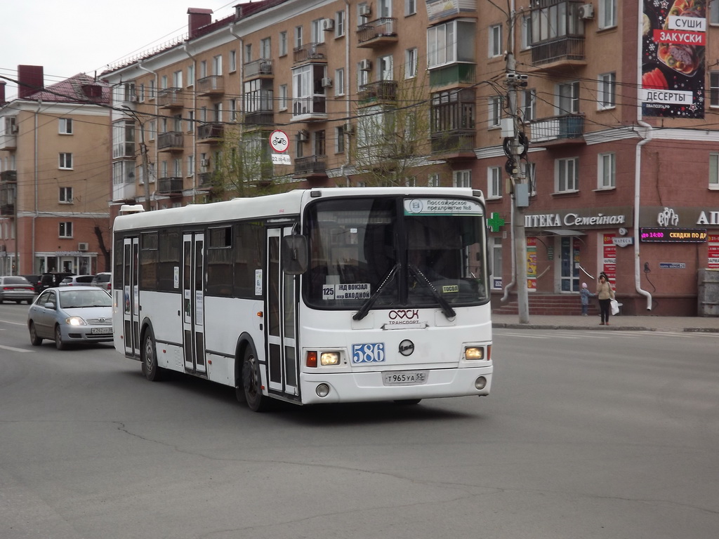 Омск. ЛиАЗ-5256.53 т965уа