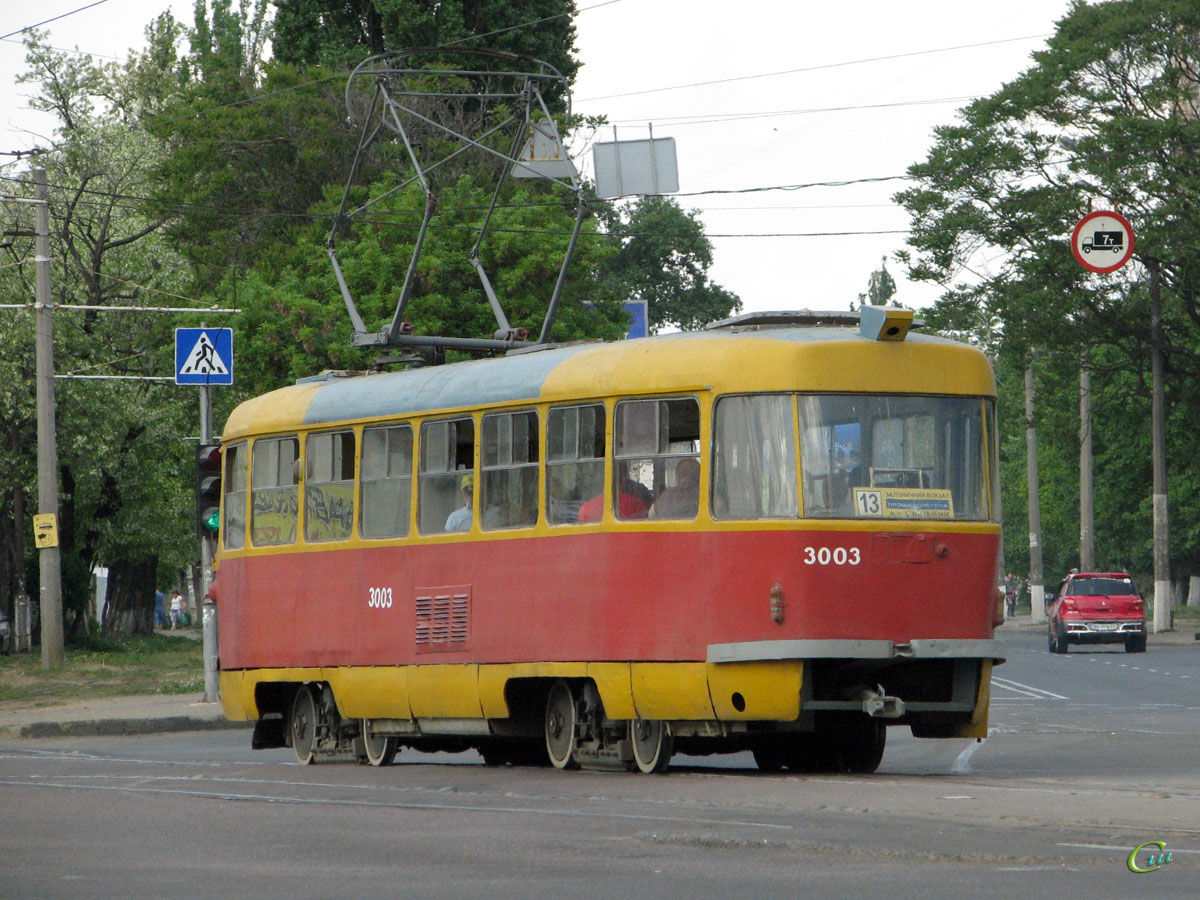 Одесса. Tatra T3SU №3003