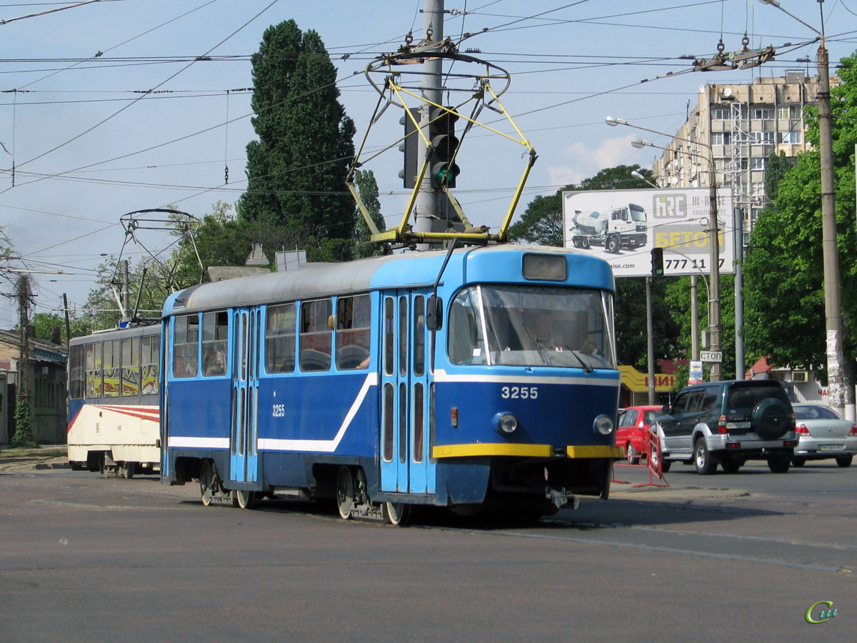 Одесса. Tatra T3R.P №3255