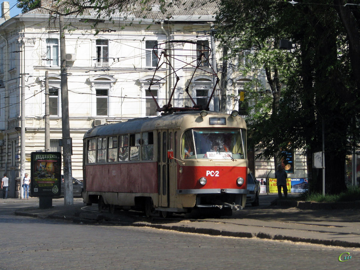 Одесса. Tatra T3 (двухдверная) №РС-2