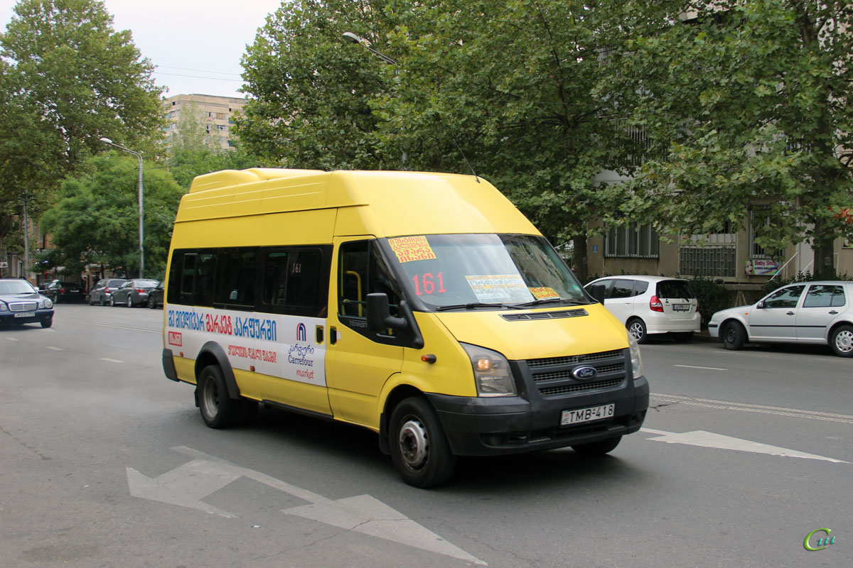 Тбилиси. Avestark (Ford Transit) TMB-418