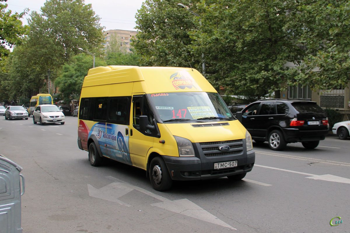 Тбилиси. Avestark (Ford Transit) TMC-507