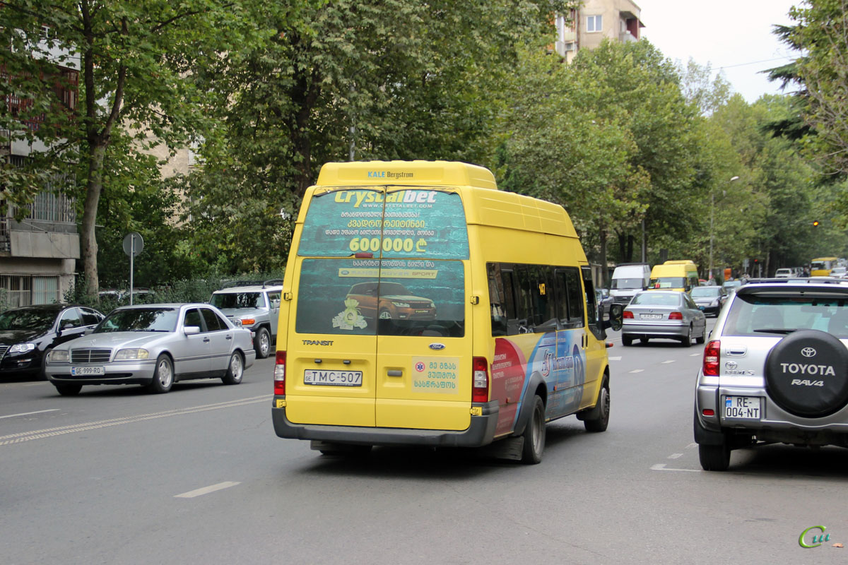 Тбилиси. Avestark (Ford Transit) TMC-507