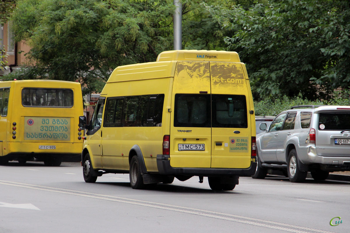 Тбилиси. Avestark (Ford Transit) TMC-573
