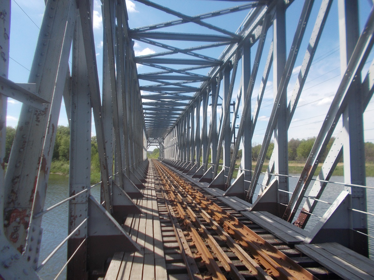 Гайворон. Мост через Южный Буг, на который в рамках фестиваля GoodoK Fest пустили туристов