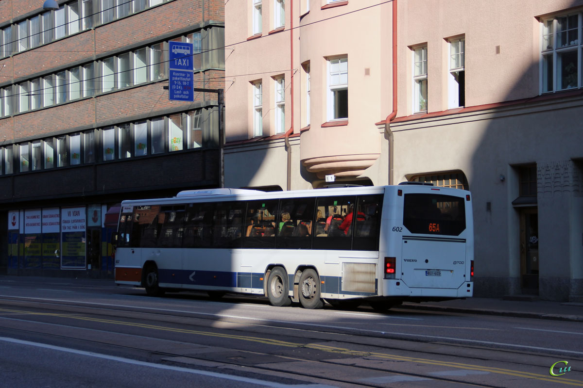Хельсинки. Volvo 8700LE BUI-602