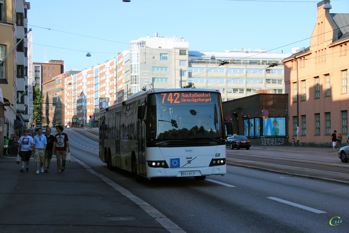 Хельсинки. Volvo 8700BLE BUI-611