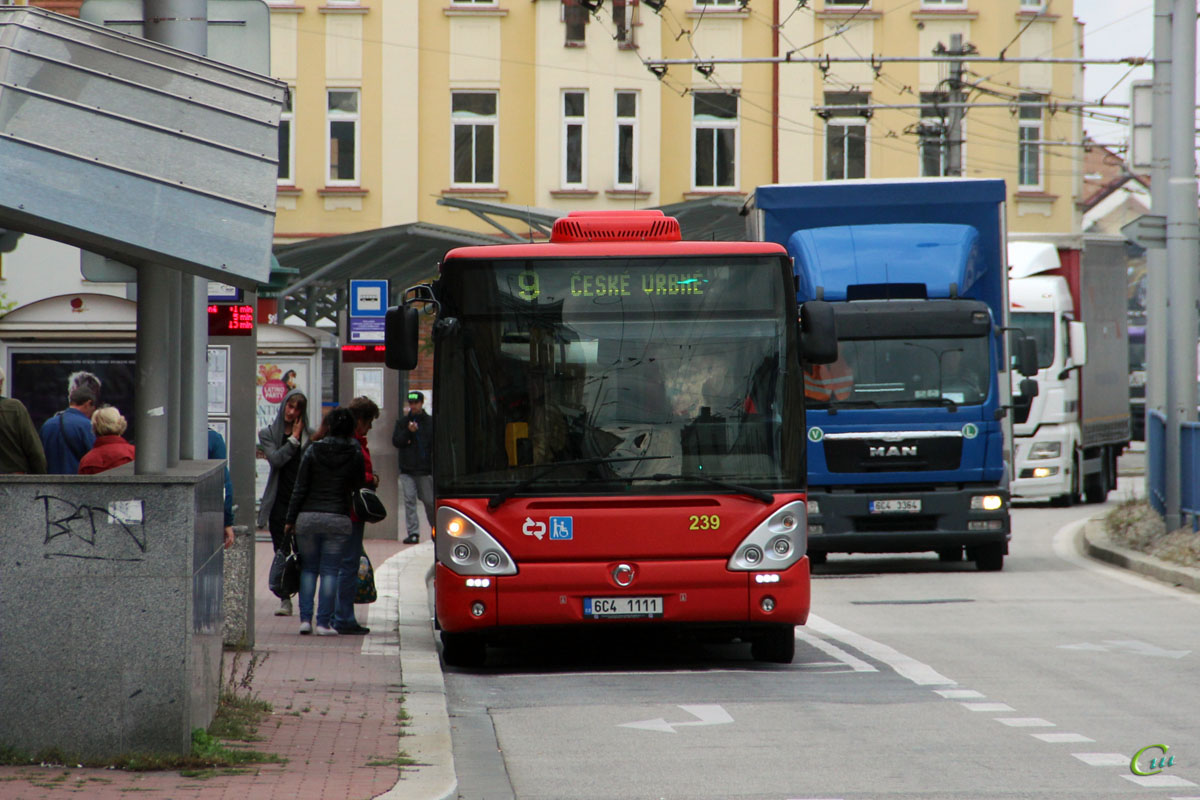 Ческе-Будеёвице. Irisbus Citelis 12M 6C4 1111