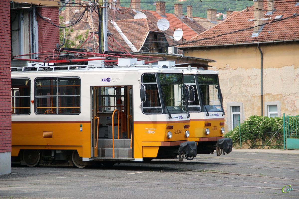Будапешт. Tatra T5C5 №4069, Tatra T5C5 №4334