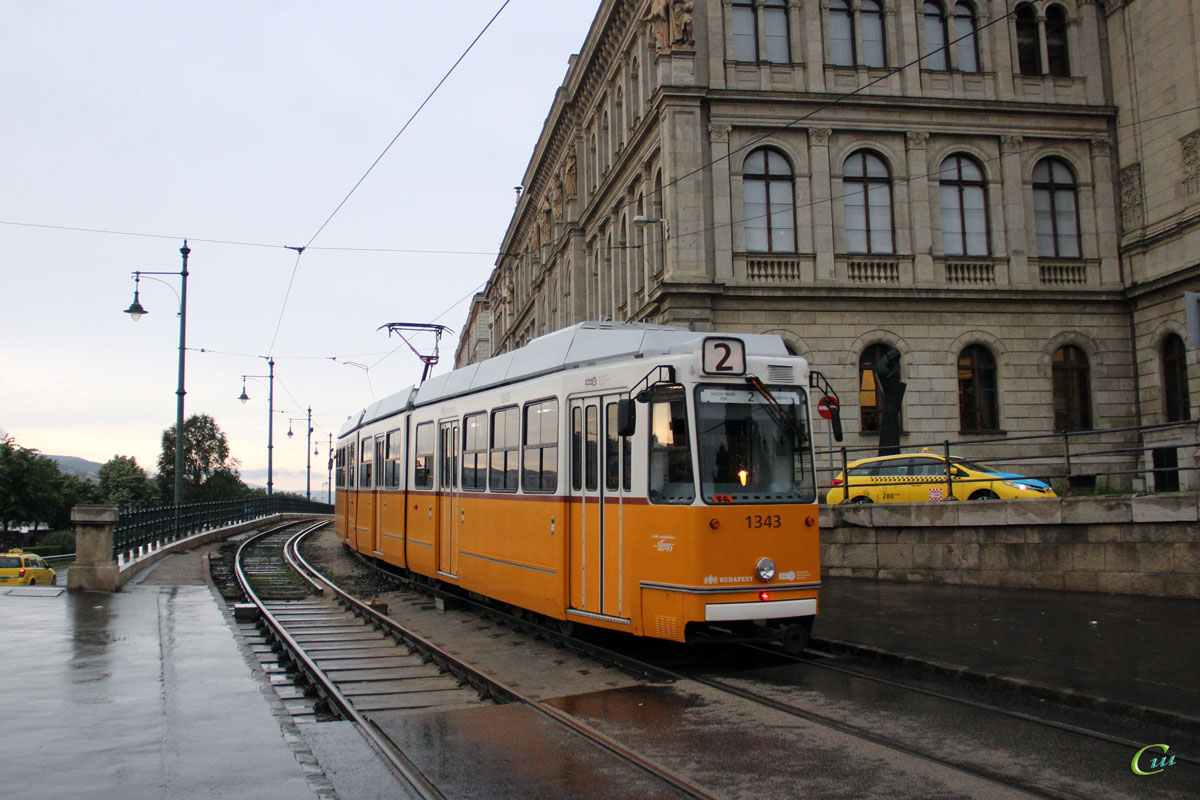 Будапешт. Ganz KCSV7 №1343