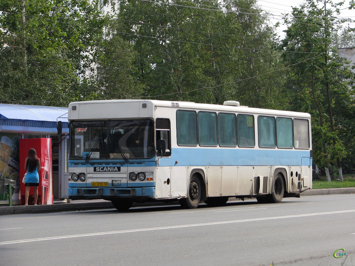Великий Новгород. Scania CN112CL ас213