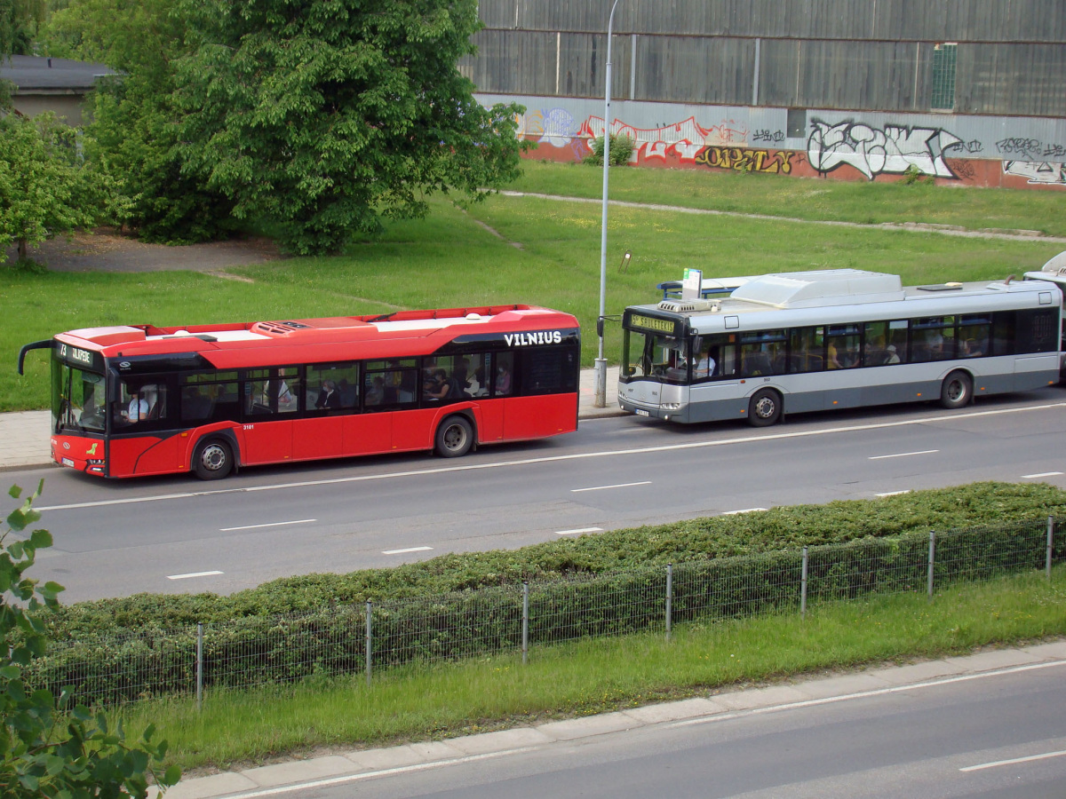 Вильнюс. Solaris Urbino 12 CNG HBV 522, Solaris Urbino IV 12 KGG 344