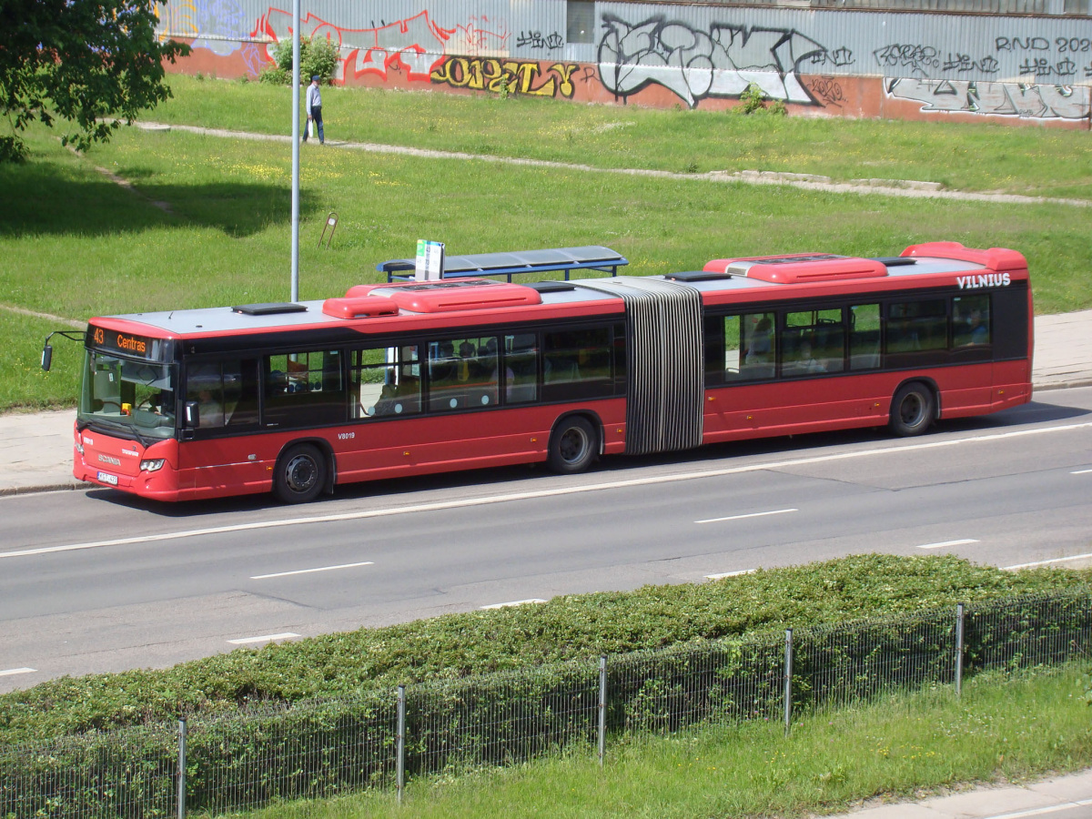 Вильнюс. Scania Citywide LFA KGT 423