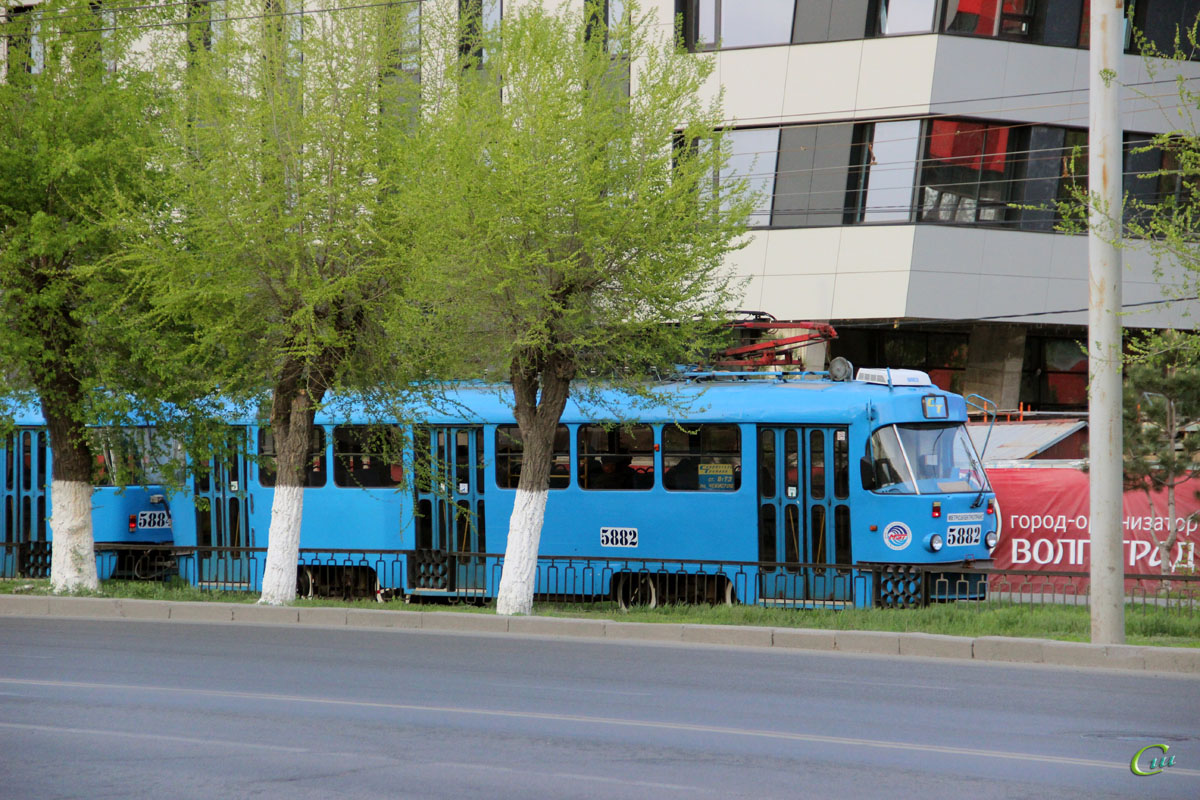 Волгоград. Tatra T3 (МТТА-2) №5882
