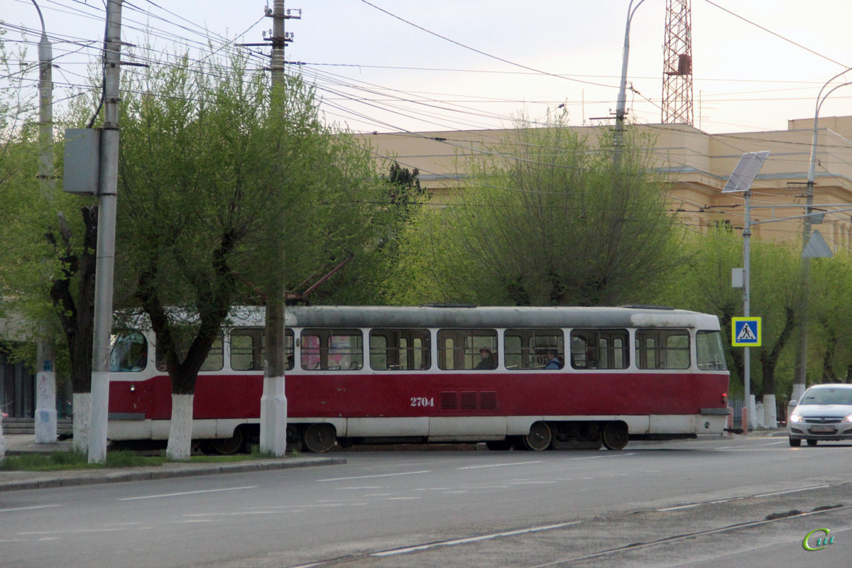 Волгоград. Tatra T3SU №2704