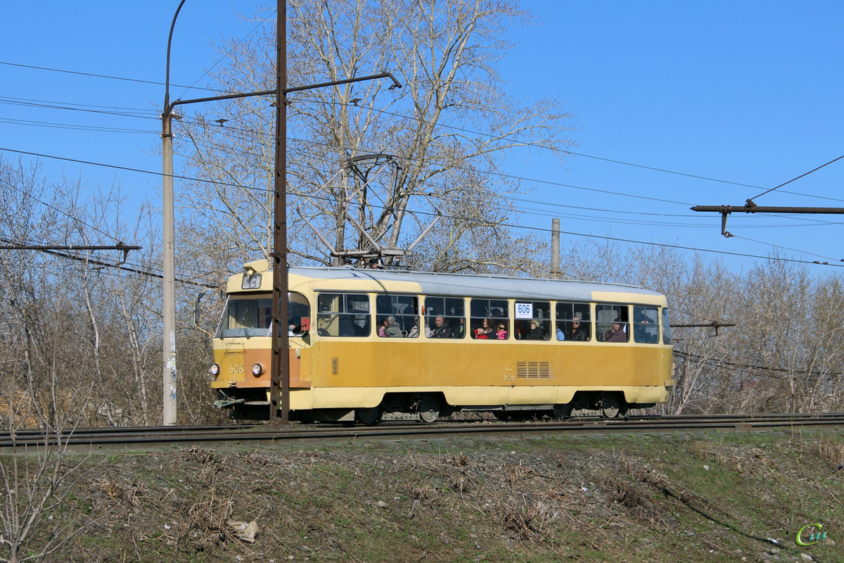 Екатеринбург. Tatra T3SU №606