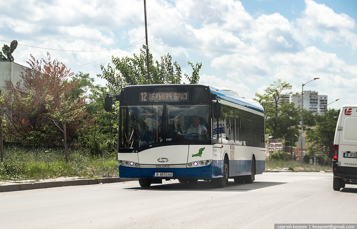 Варна. Solaris Urbino III 12 B 8593 HX