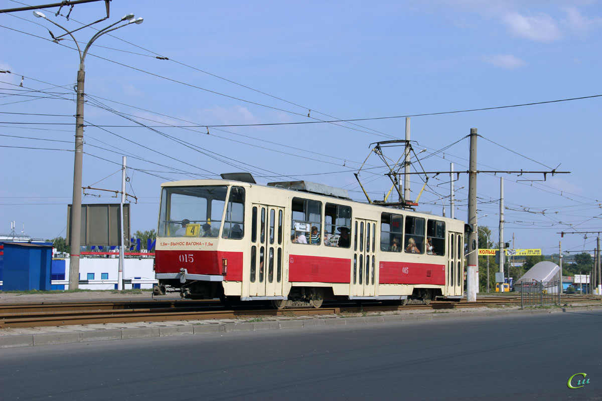 Курск. Tatra T6B5 (Tatra T3M) №015
