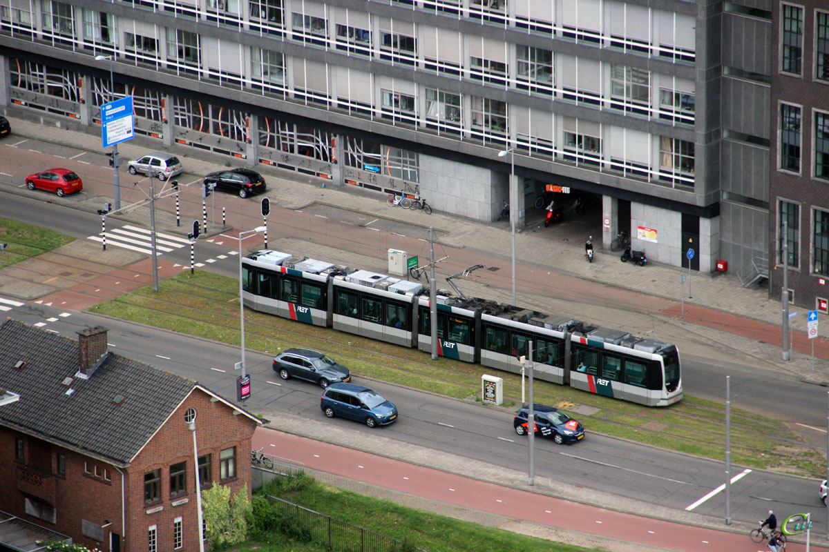 Роттердам. Alstom Citadis 302 №2136