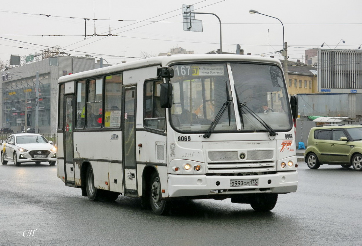 Санкт-Петербург. ПАЗ-320402-05 в993ом