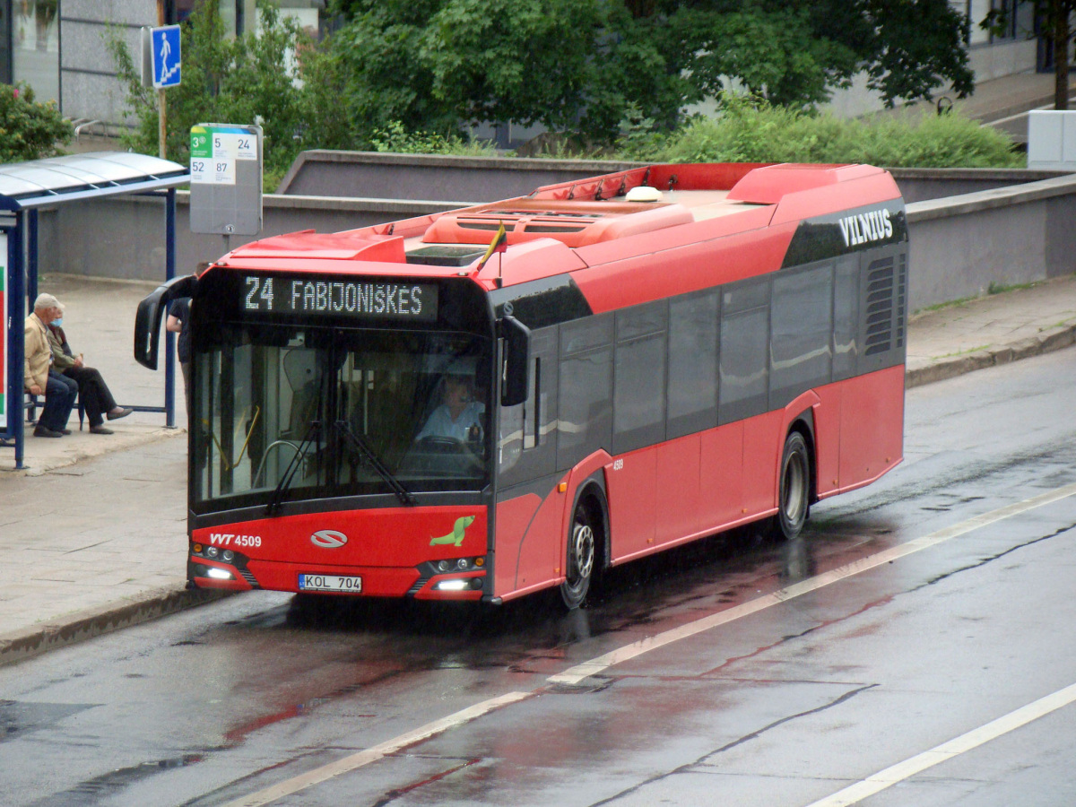 Вильнюс. Solaris Urbino IV 12 KOL 704