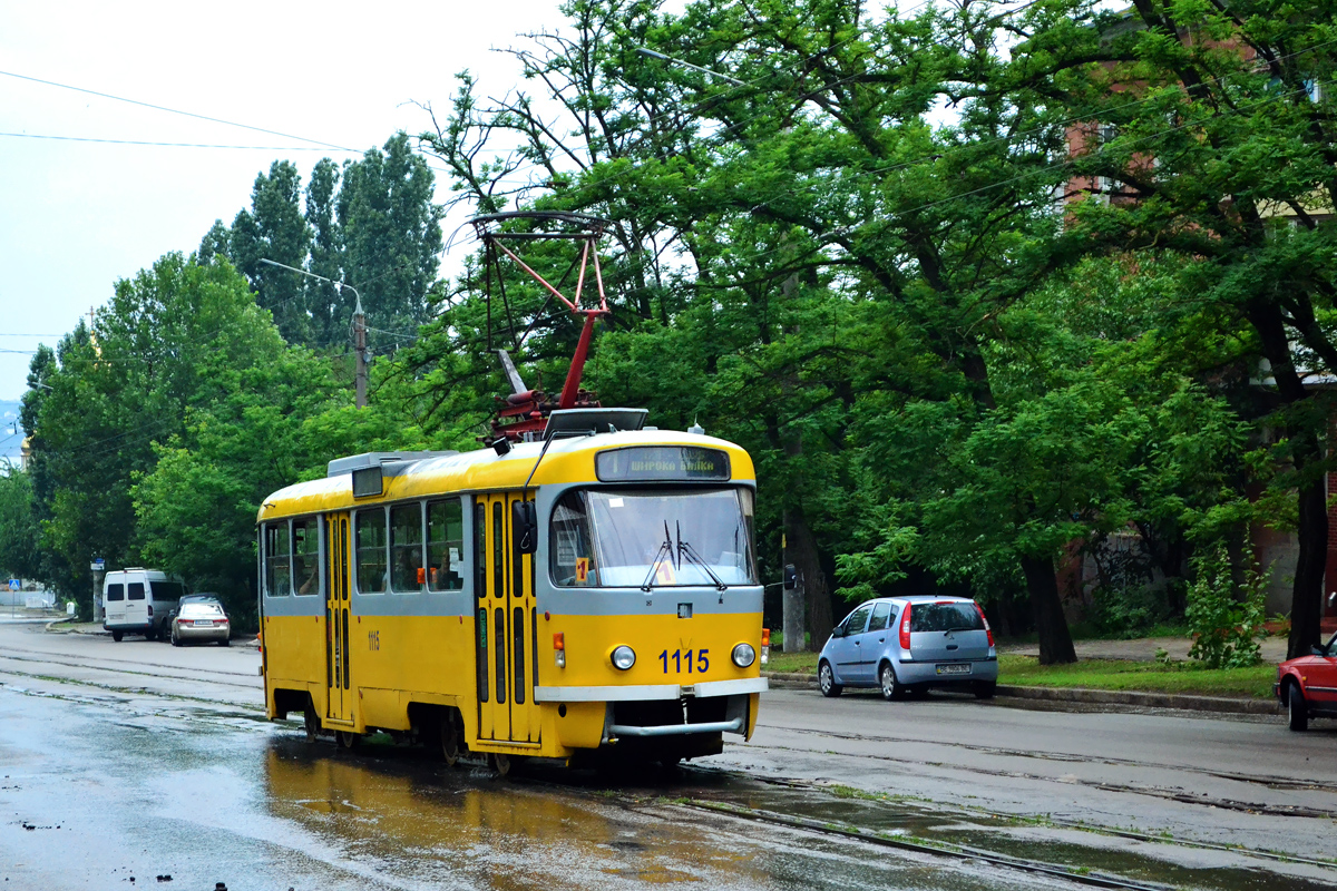 Николаев. Tatra T3M.05 №1115
