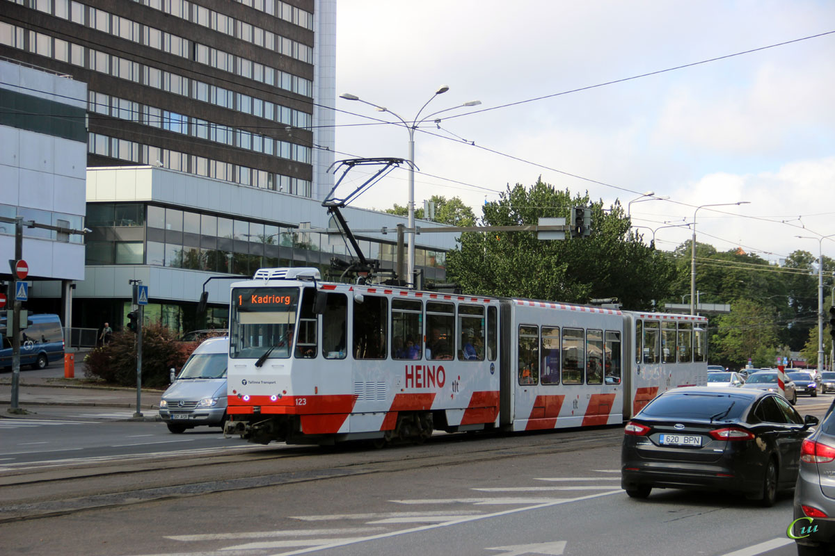 Таллин. Tatra KT6TM №123