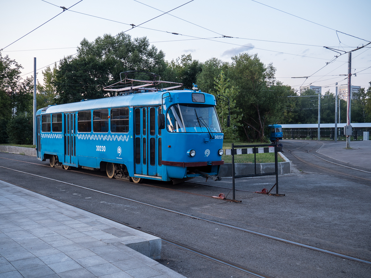 Москва. Tatra T3 (МТТЧ) №30230